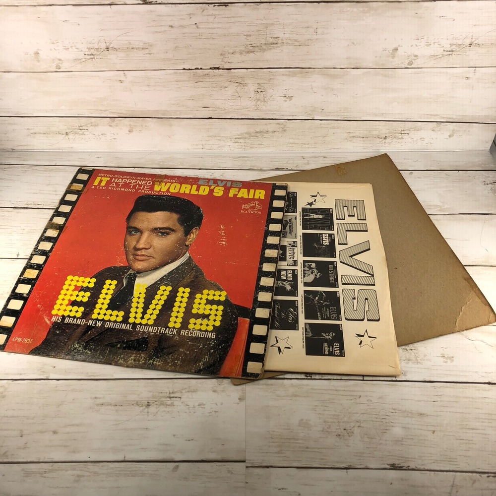 Elvis Presley It Happened at the World's Fair Vinyl LP RCA Victor LPM-2697 Mono